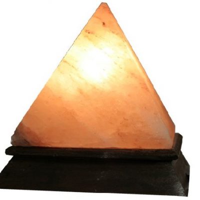 Pyramid Salt Lamp with Dimmer lead