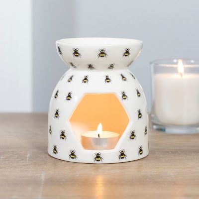 Oil Burner All Over Bee Print