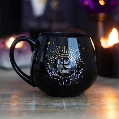 Fortune Teller Black Colour Changing Mug