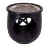 Triple Moon Pentacle Soapstone Resin Burner - Image 2