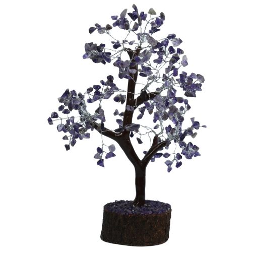 Amethyst Crystal Tree Neem Base 30cm