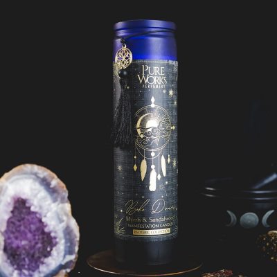 Manifestation Candle 300gm Boho Dreams Myrrh & Sandalwood SALE
