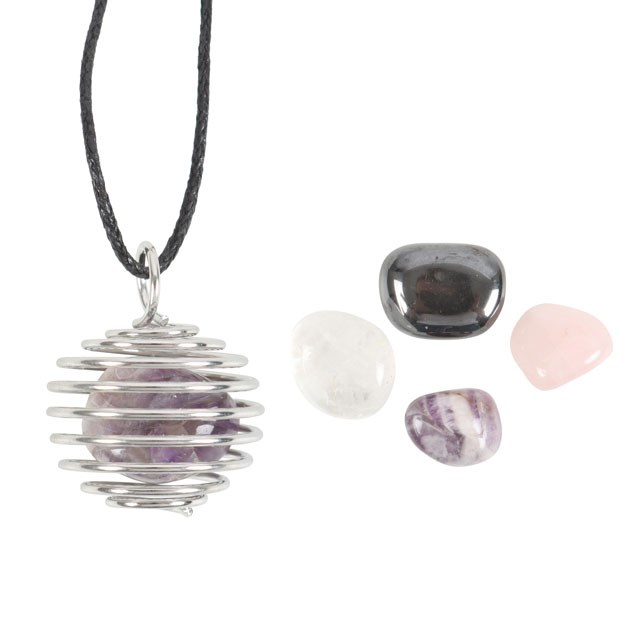 Build Your Own Crystal Necklace Kit Gift Set SALE - Image 3