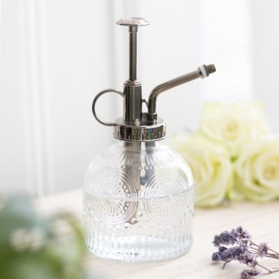 Glass Plant Mister Small Patterned