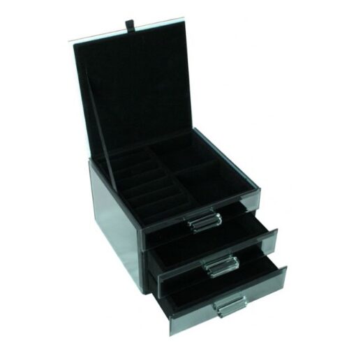 Aquatic Radiance Jewellery Box with 2 Drawers - Image 2