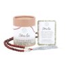 Mala Necklace Stress Less Rosewood & Clear Quartz