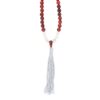 Mala Necklace Stress Less Rosewood & Clear Quartz - Image 3