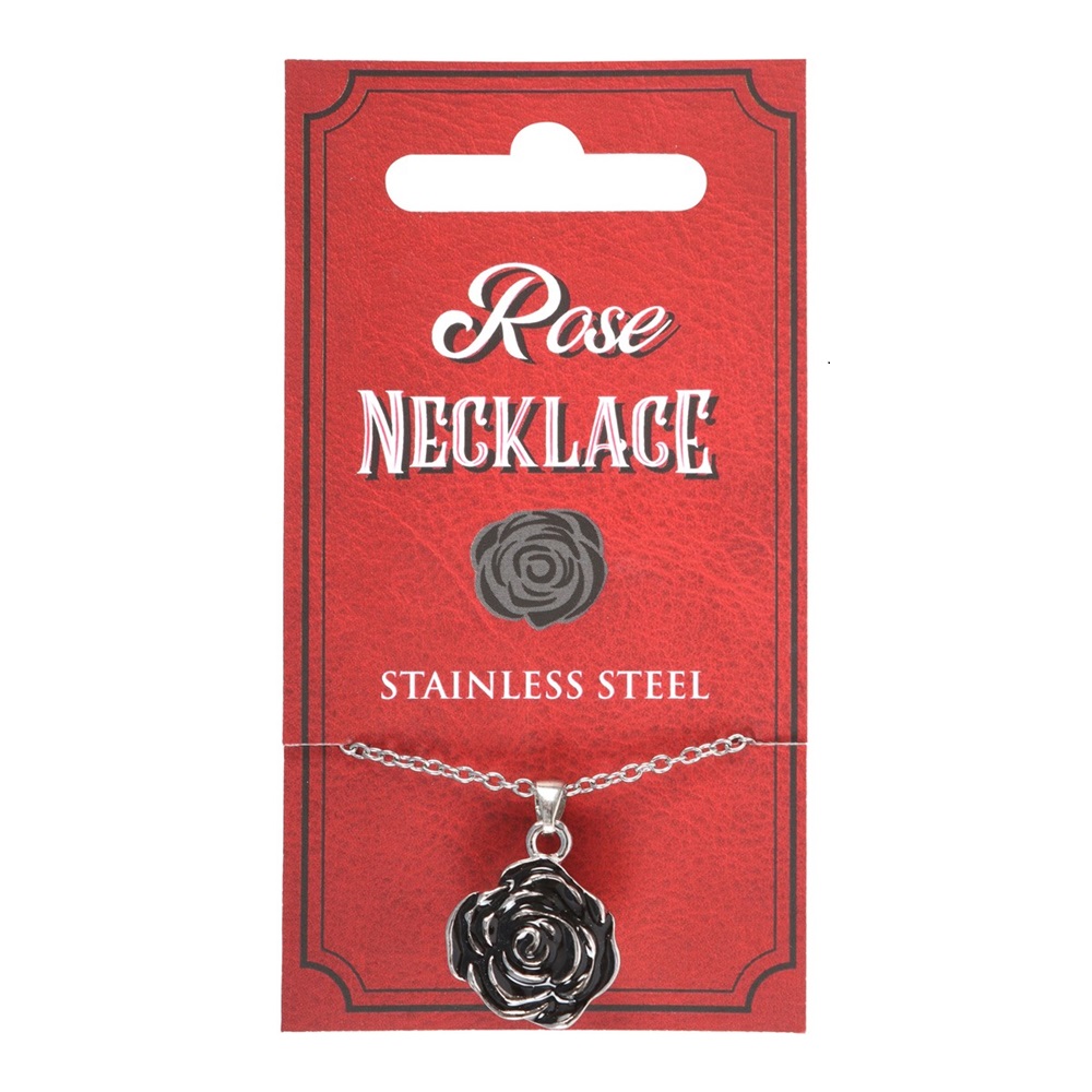 Rose Pendant Necklace - Image 2