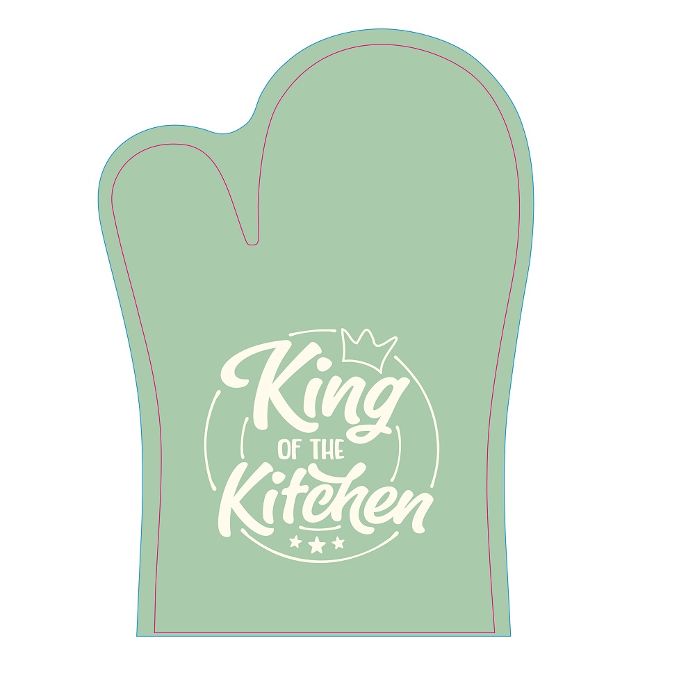 Oven Glove King of the Kitchen - Image 2