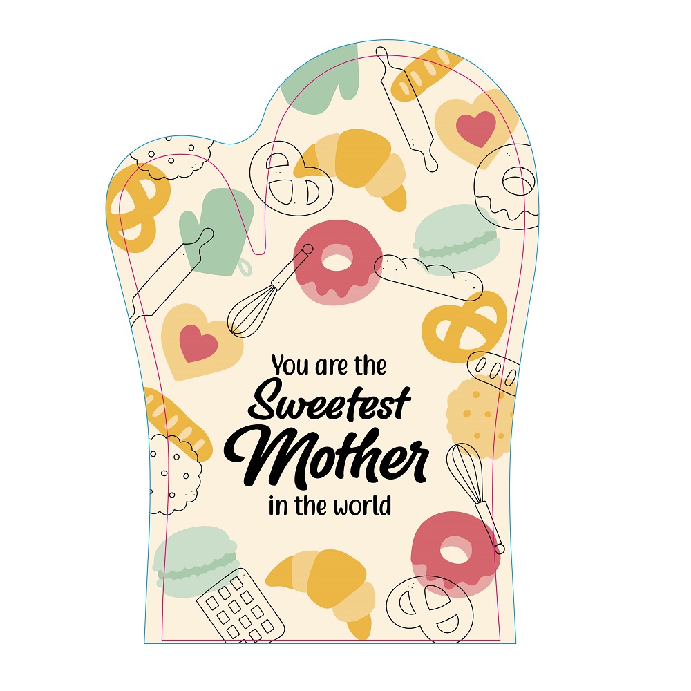 Oven Glove Sweetest Mother - Image 2