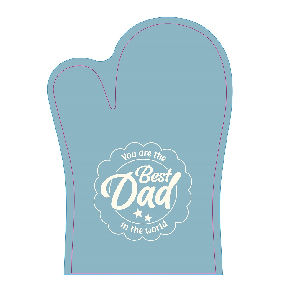 Oven Glove Best Dad in the World - Image 2
