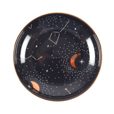 Ceramic Purple Star Sign Trinket Dish CLEARANCE