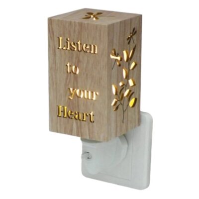 Starlight Listen to your Heart LED Wall Night Light CLEARANCE