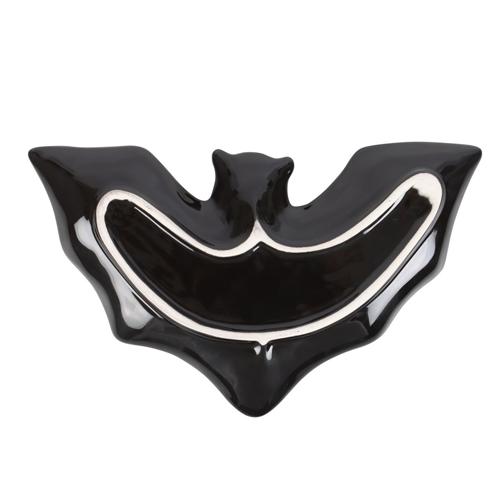 Black Bat Ceramic Trinket Dish - Image 3