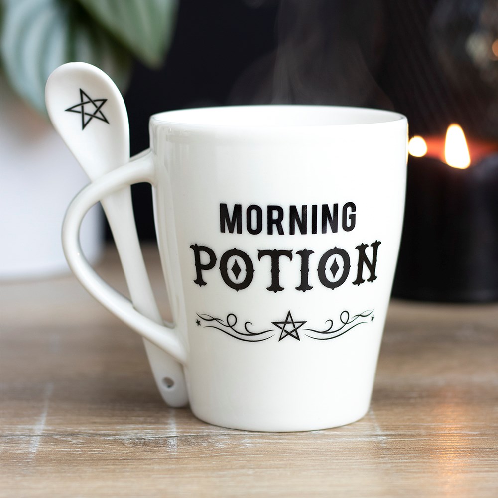 Morning Potion Mug and Spoon Set - Image 4