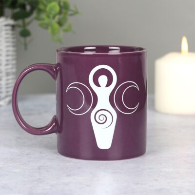 Triple Goddess Purple Ceramic Mug CLEARANCE