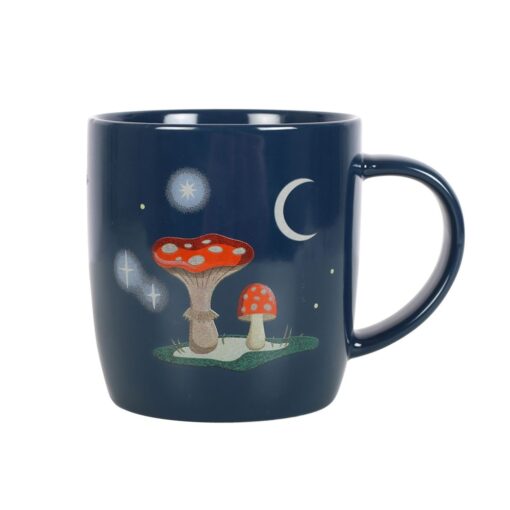 Gnome Sweet Gnome Mushroom Ceramic Mug - Image 3