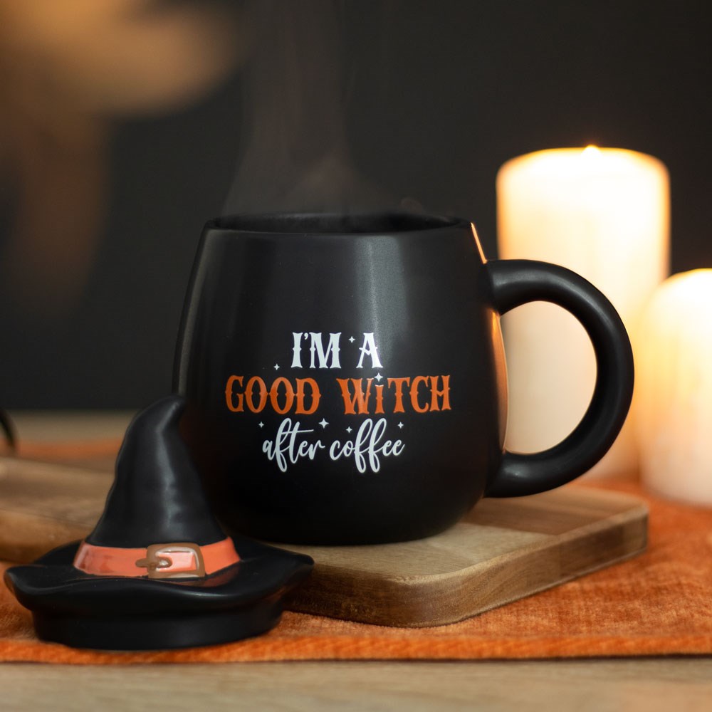 I'm a Good Witch After Coffee Mug - Image 3