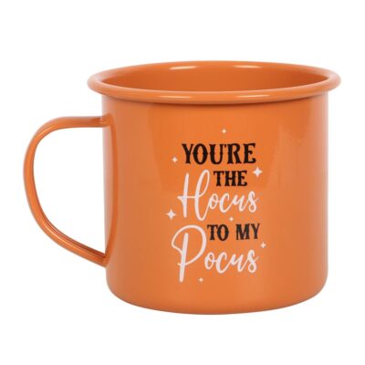 You're The Hocus To My Pocus Enamel Mug 50% OFF