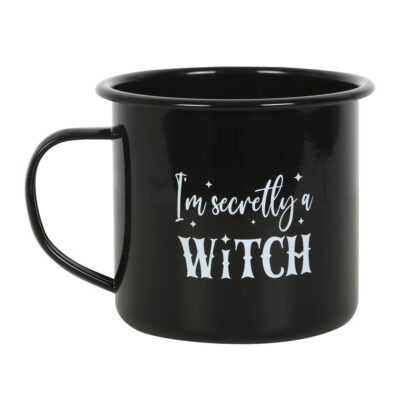 I'm Secretly A Witch Enamel Mug 50% OFF