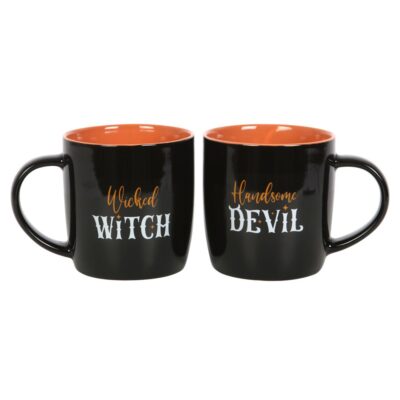Wicked Witch/Handsome Devil Double Mug Set 50% OFF