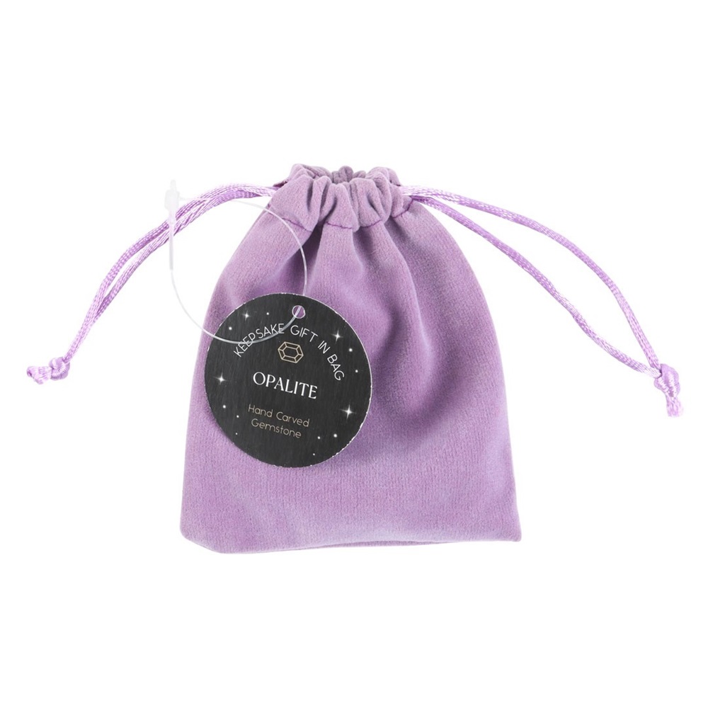 Crystal Snowman in a Bag Opalite - Image 3