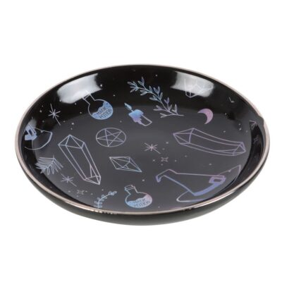 Crystal Witch Print Trinket Dish