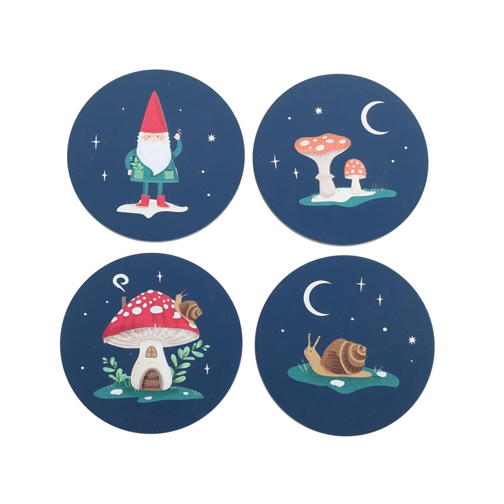 Gnome Sweet Gnome Coaster Set - Image 2