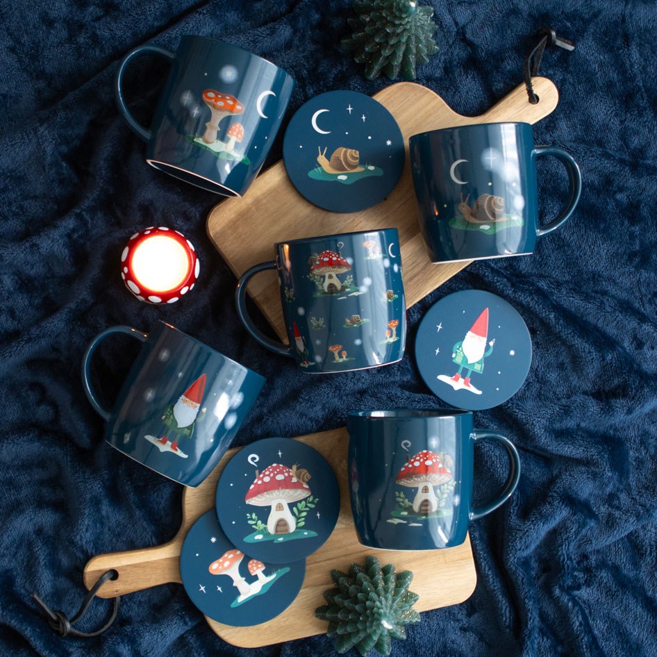 Gnome Sweet Gnome Coaster Set - Image 5