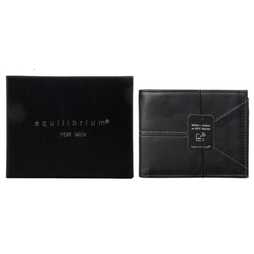 Equilibrium Men Wallet Black