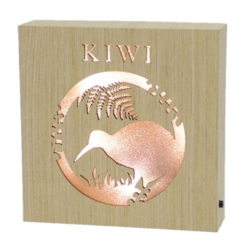 Kiwi Wooden LED Block