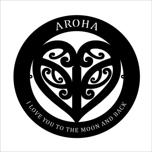 Round Aroha Metal Wall Art