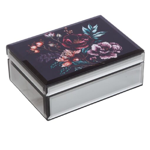 Midnight Flora Jewellery Box