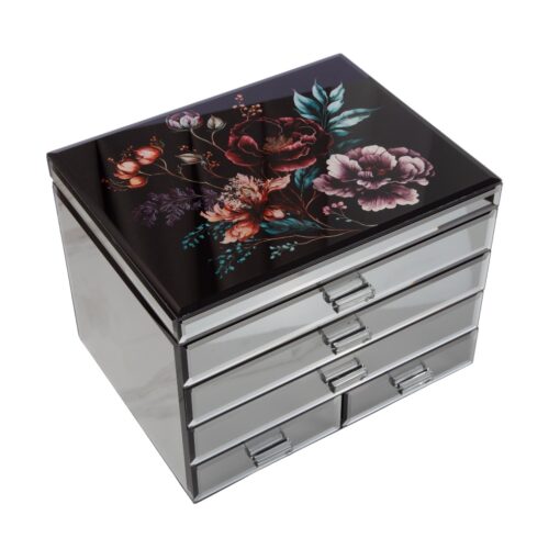 Midnight Flora Extra Large Jewellery Box