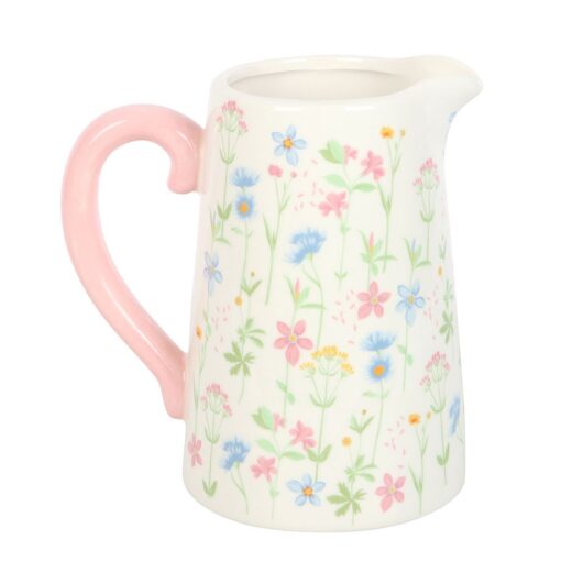 Blooming Lovely Floral Print Ceramic Flower Jug - Image 3