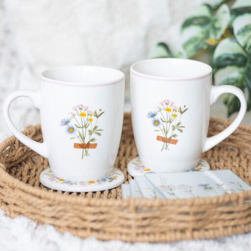 If Grandmas Were Flowers Floral Mug & Coaster Set - Image 5