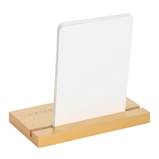 Set of 10 Ethereal Affirmation Cards with Wooden Stand - Image 3