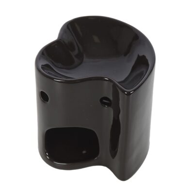 Heart Oil Burner Black
