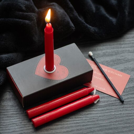 Set of 3 Love Spell Candles in a Box - Image 7