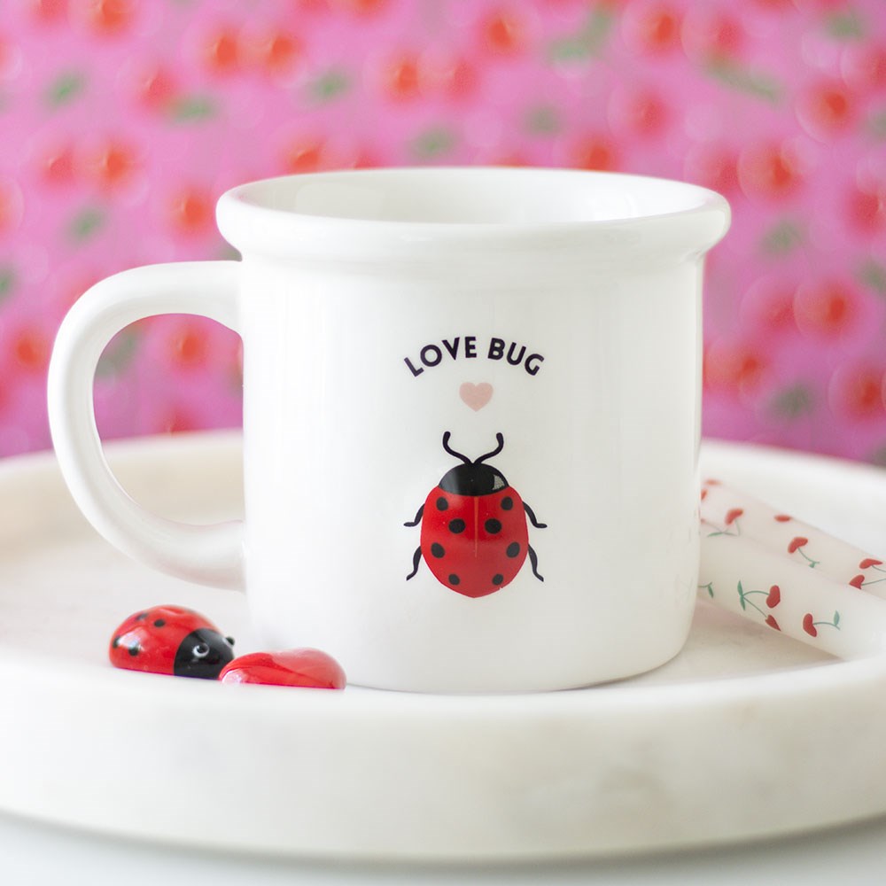Love Bug Mug with 3D Ladybird - Image 4