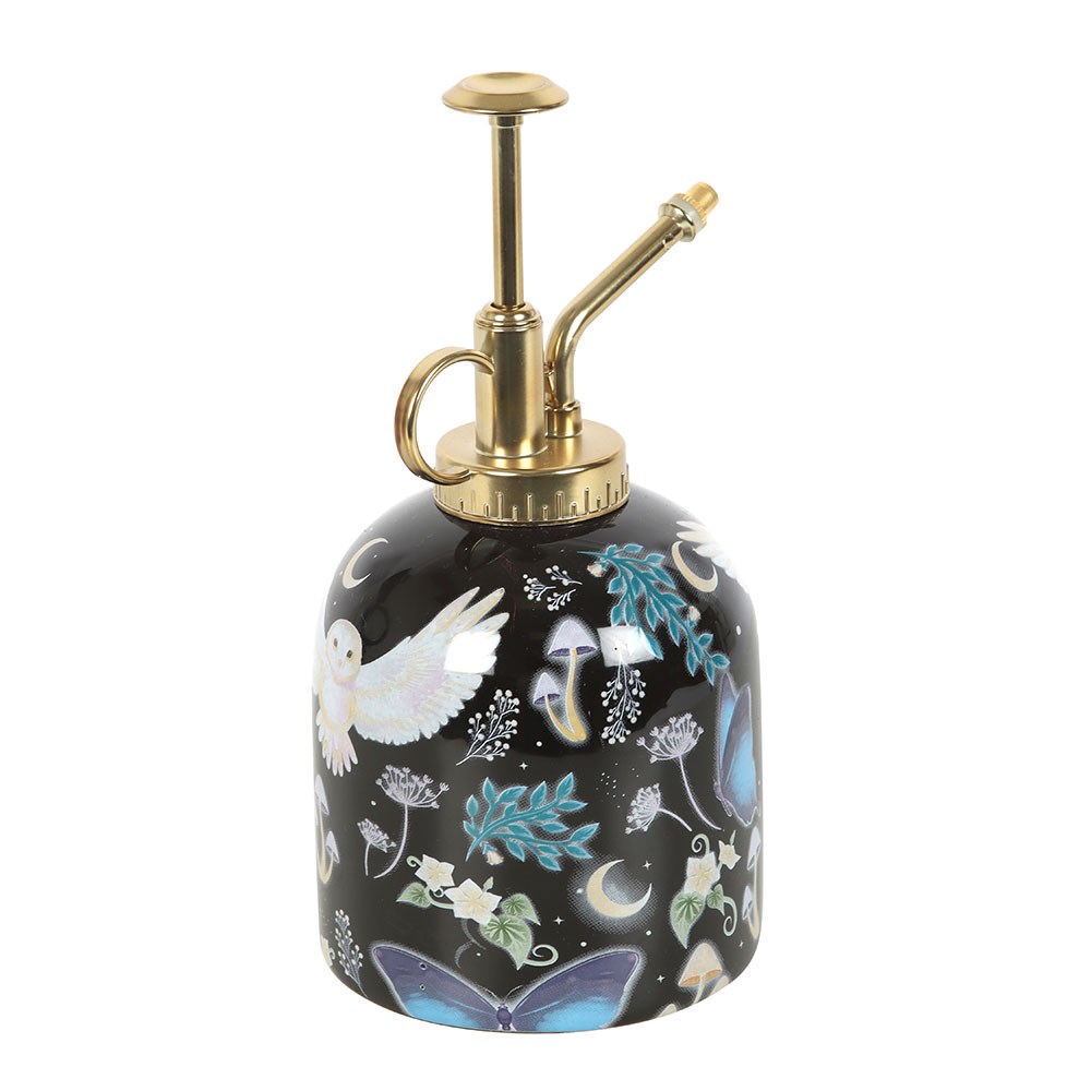 Night Flight Owl Print Ceramic Plant Mister - Image 2