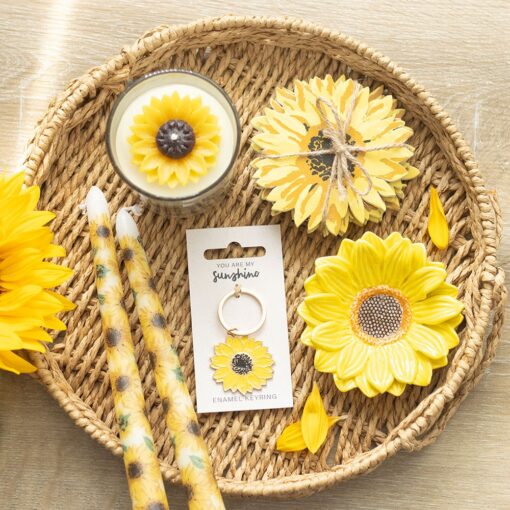 Set of 4 Sunflower Coasters - Image 5