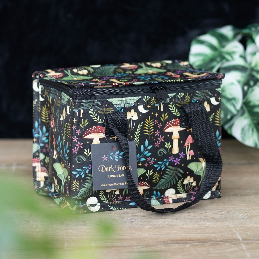 Dark Forest Print Lunch Bag - Image 4