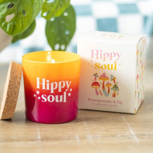Hippy Soul Pomegranate & Fig Candle - Image 5