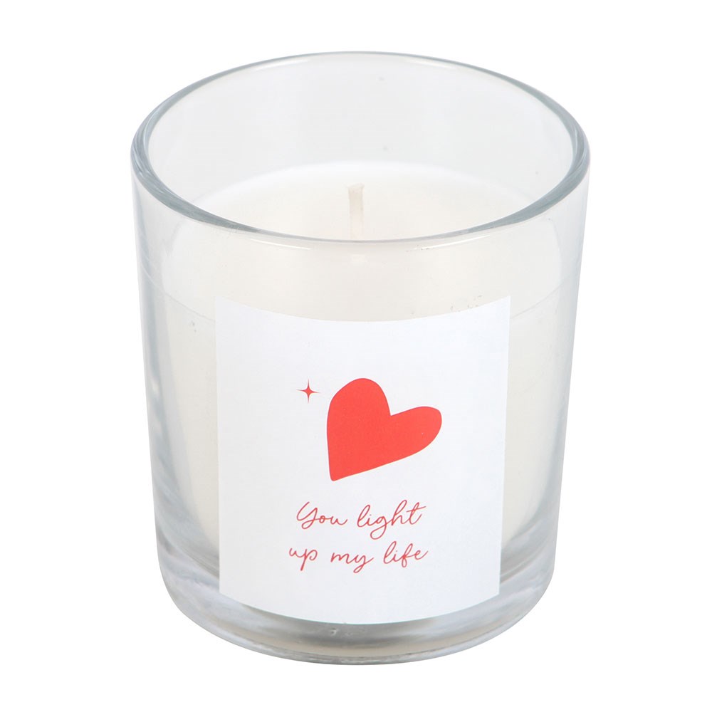 You Light Up My Life Strawberry Candle - Image 2