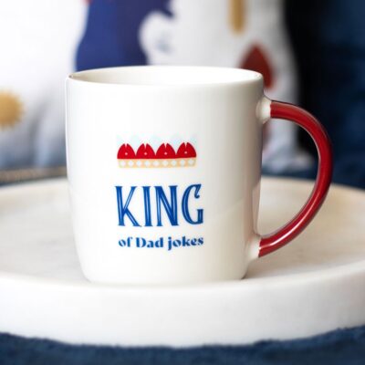 King of Dad Jokes Ceramic Mug