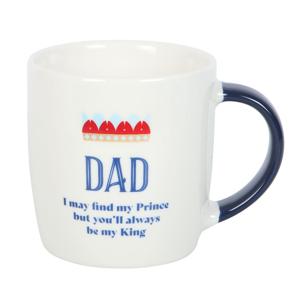 Dad You'll Be My King Ceramic Mug - Image 3