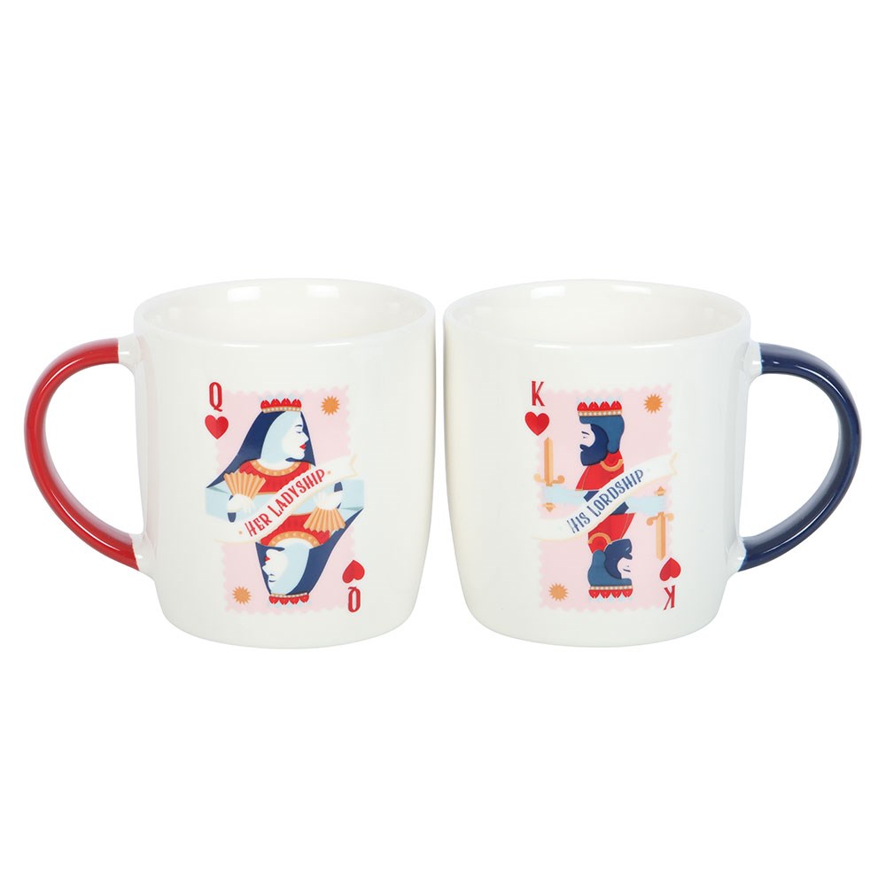Her Ladyship & His Lordship Ceramic Couples Mug Set