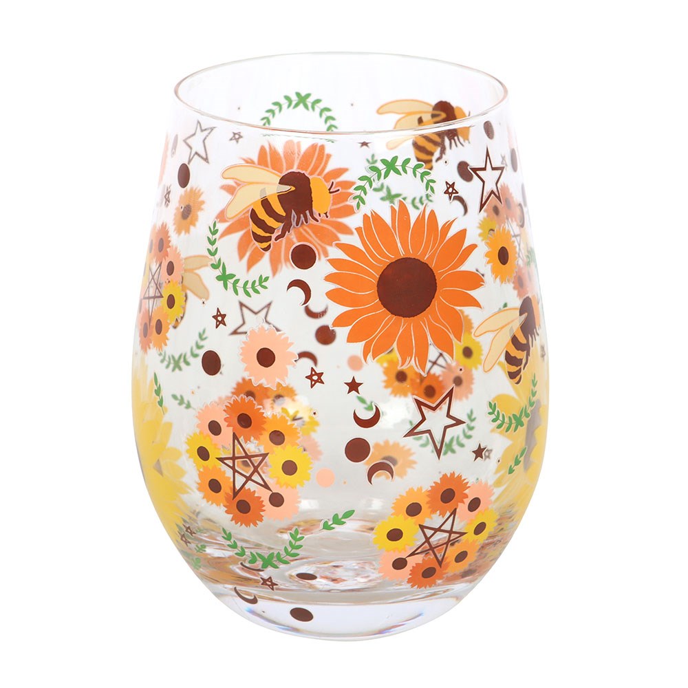 Summer Solstice Print Stemless Glass - Image 2