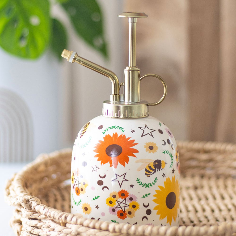 Summer Solstice Print Ceramic Plant Mister - Image 4